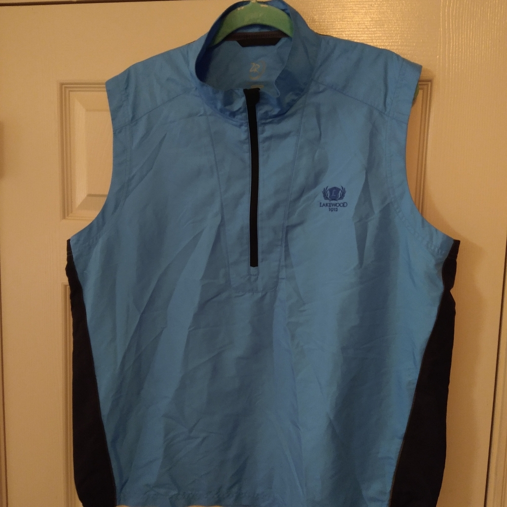 Zero Restriction Tour Series Quarter Zip Golf Vest Men's sz Medium - Picture 3 of 8